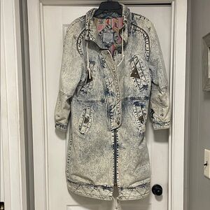 1980’s Current Seen Denim Longline Women's Jacket